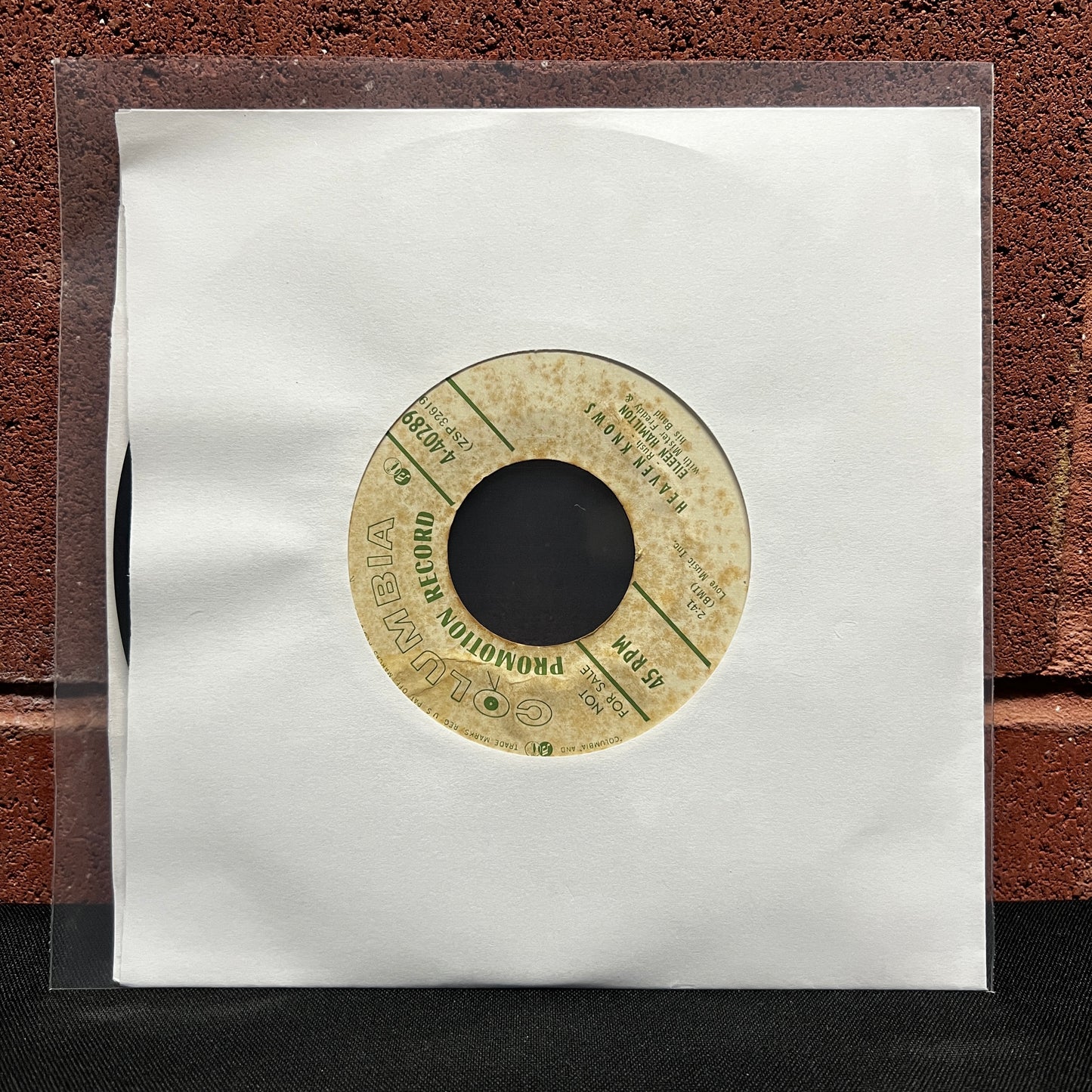 Used Vinyl: Eileen Hamilton "Love-O-Love / Heaven Knows" 7" (White Label Promo)
