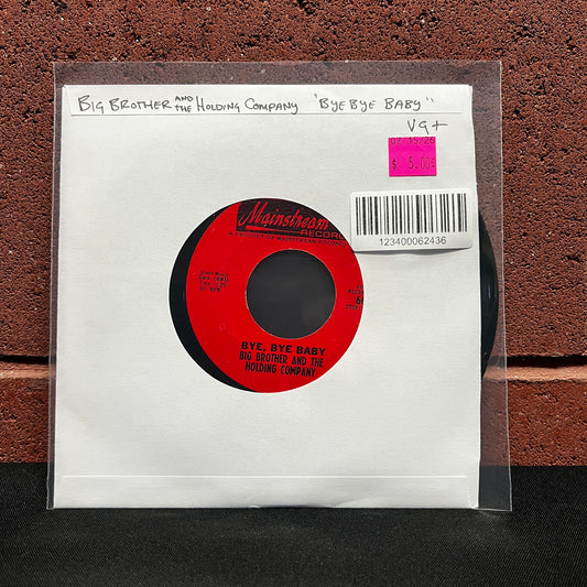 Used Vinyl: Big Brother and the Holding Company "Bye Bye Baby / Intruder" 7"