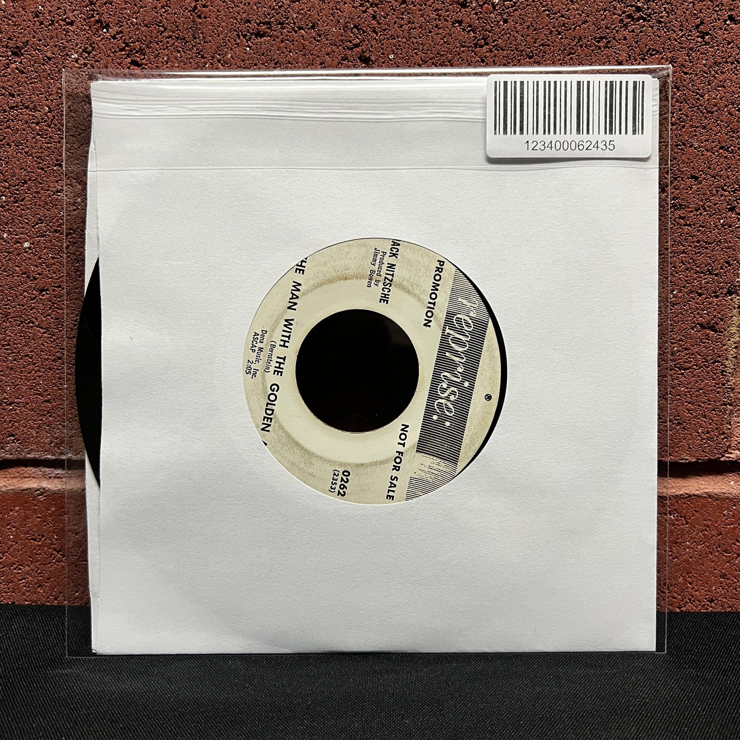 Used Vinyl: Jack Nitzsche "The Last Race / The Man With The Golden Arm" 7" (White Label Promo)