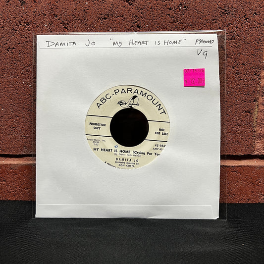 Used Vinyl: Damita Jo "My Heart is Home" 7" (White Label Promo)