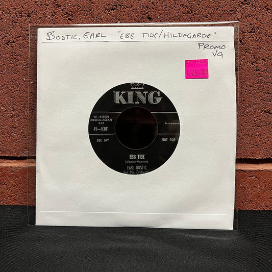 Used Vinyl: Earl Bostic and his Orchestra "Ebb Tide / Hildegarde" 7" (Promo)