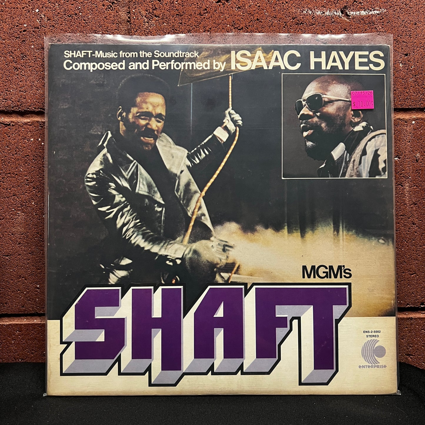 Used Vinyl: Isaac Hayes "Shaft" 2xLP