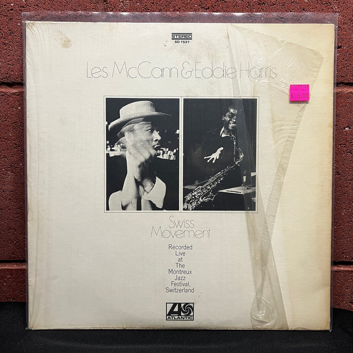 Used Vinyl: Les McCann and Eddie Harris "Swizz Movement" LP