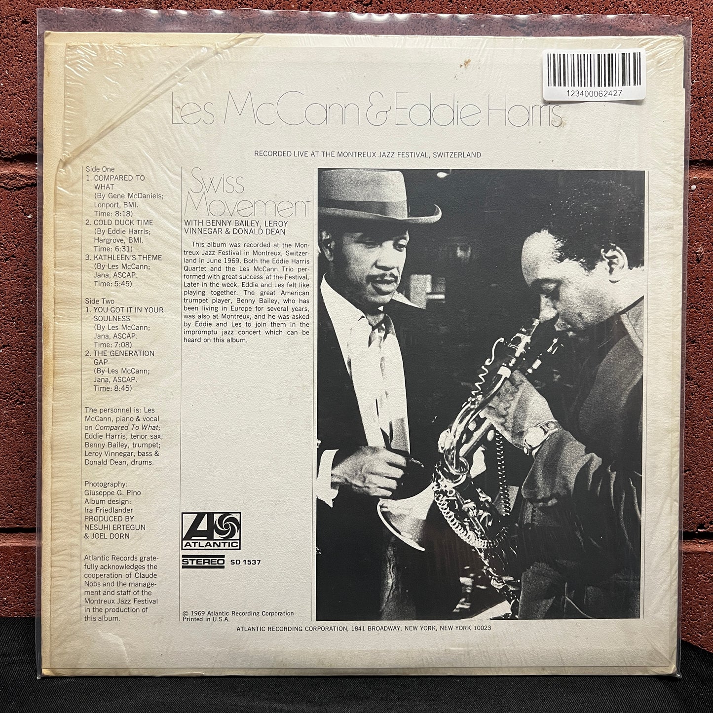 Used Vinyl: Les McCann and Eddie Harris "Swizz Movement" LP