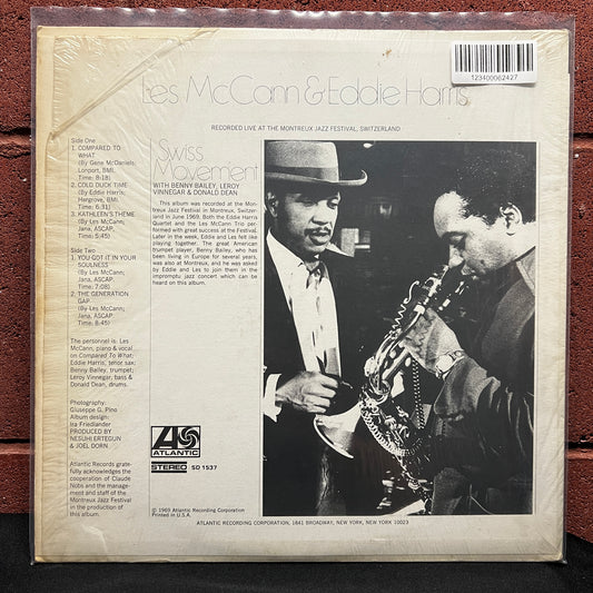 Used Vinyl: Les McCann and Eddie Harris "Swizz Movement" LP