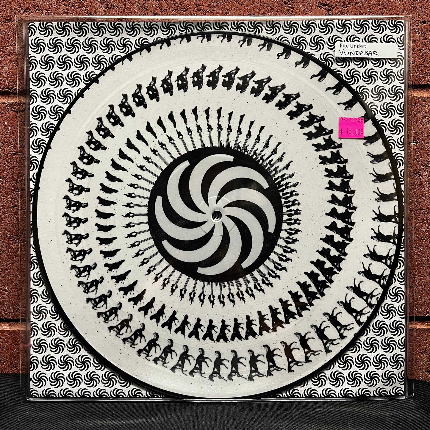 Used Vinyl: Vundabar "Surgery And Pleasure Continued (The Bonus Tracks)" 12" EP (Zoetrope Picture Disc)