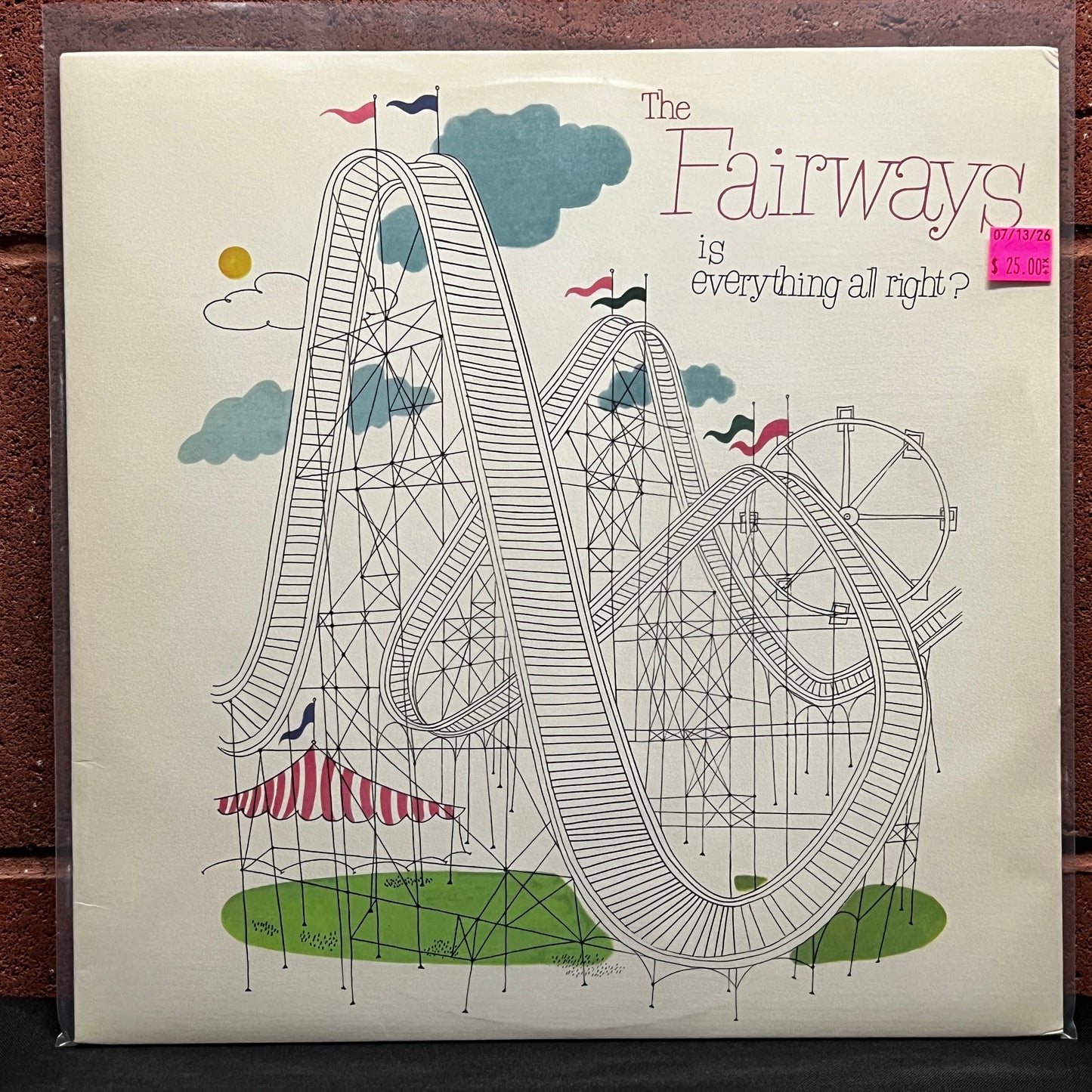Used Vinyl: The Fairways "Is Everything All Right?" LP (2001 Press)