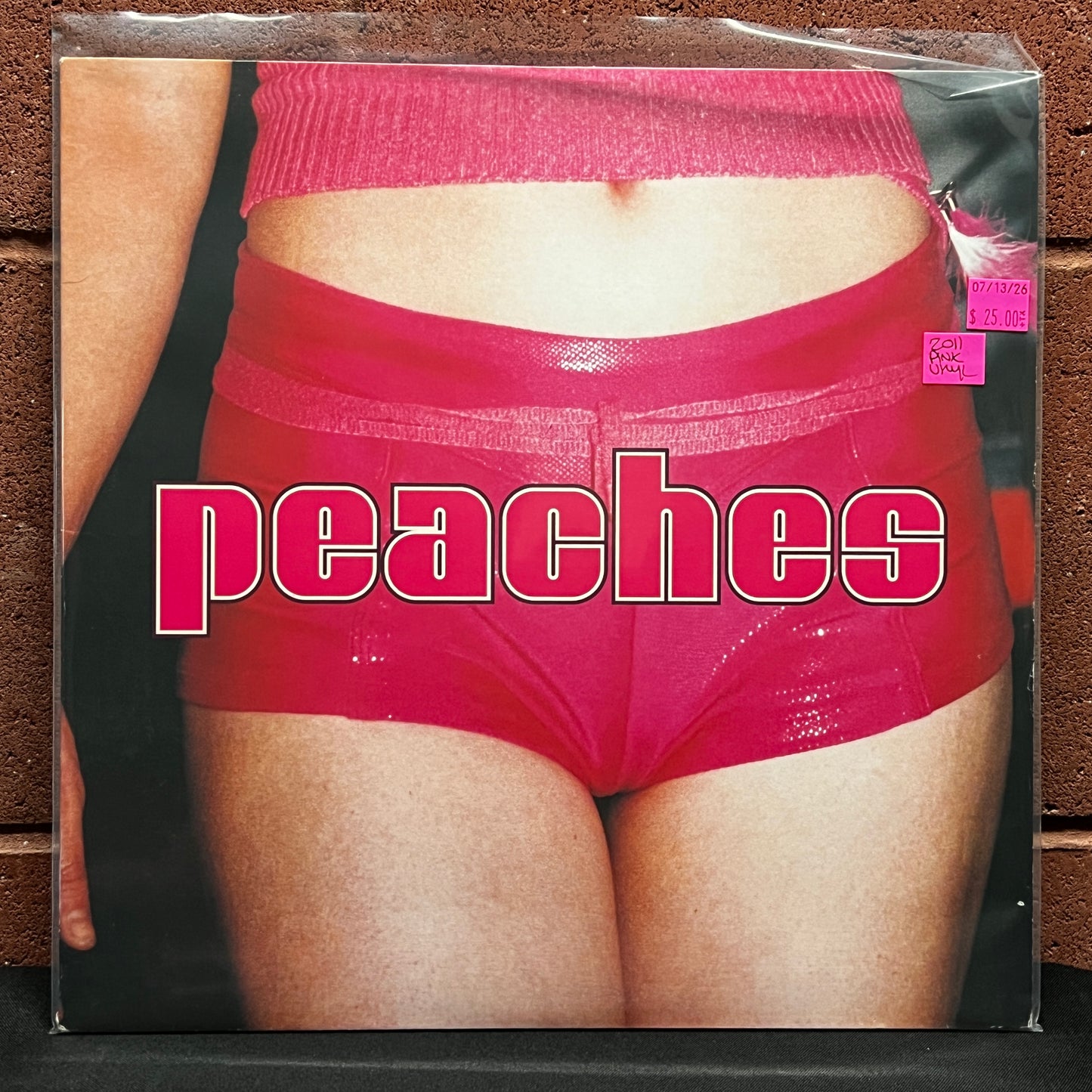 Used Vinyl: Peaches ‎"The Teaches Of Peaches" LP (2011 Press - Pink Vinyl)