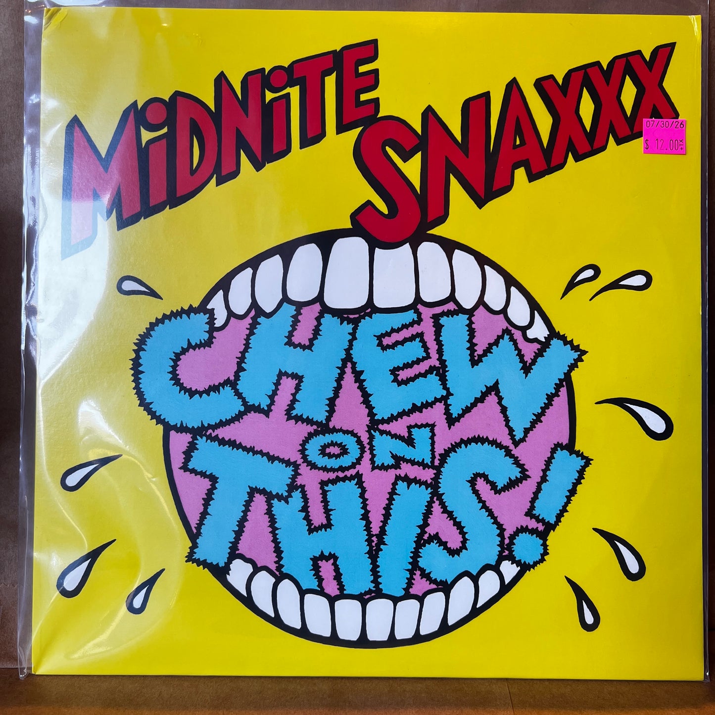 Used Vinyl: Midnite Snaxxx "Chew On This!" 12" (2017 Press)