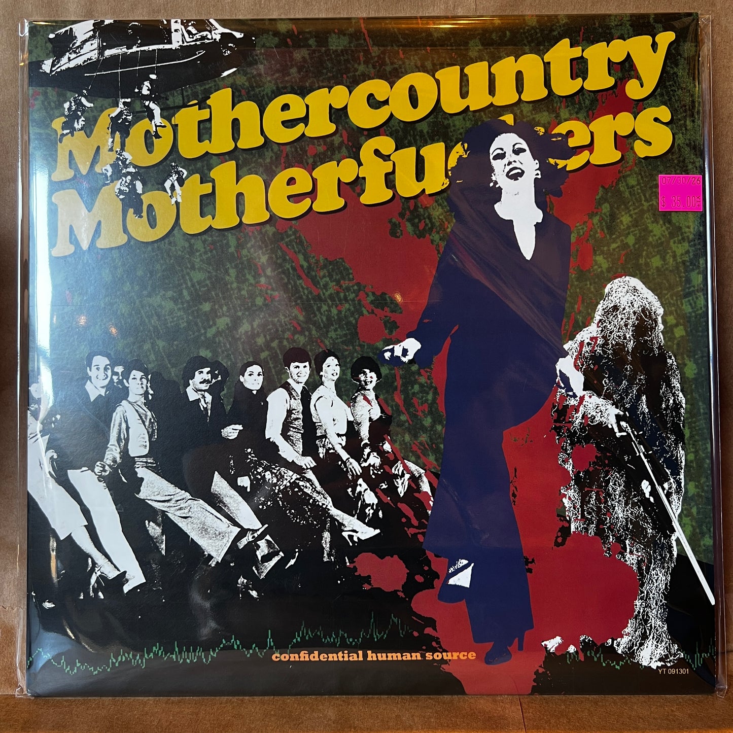 Used Vinyl: Mothercountry Motherfuckers "Confidential Human Source" LP (2016 Press)