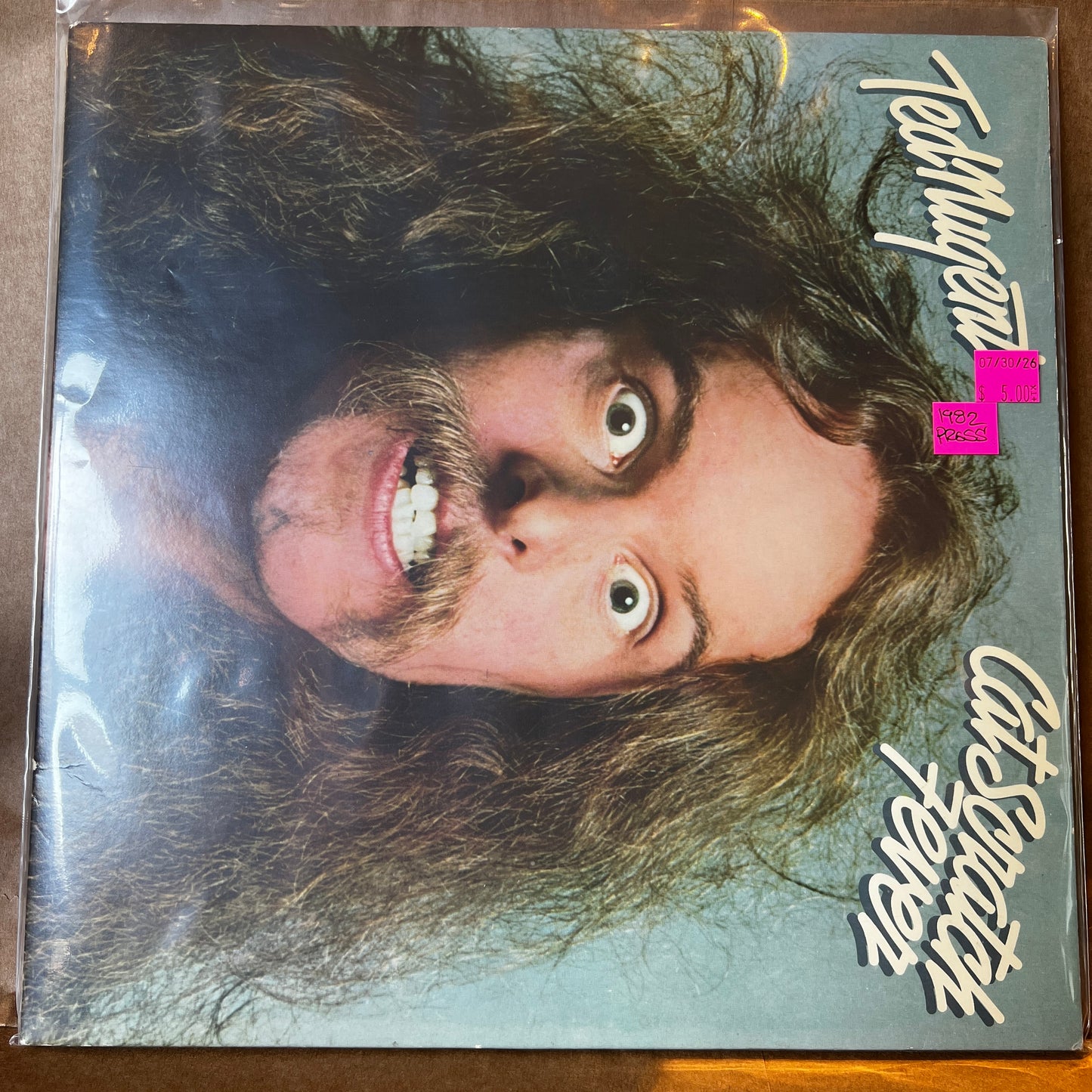Used Vinyl: Ted Nugent "Cat Scratch Fever" LP (1982 Press)
