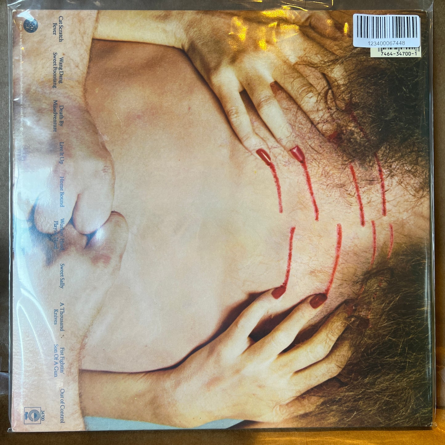 Used Vinyl: Ted Nugent "Cat Scratch Fever" LP (1982 Press)