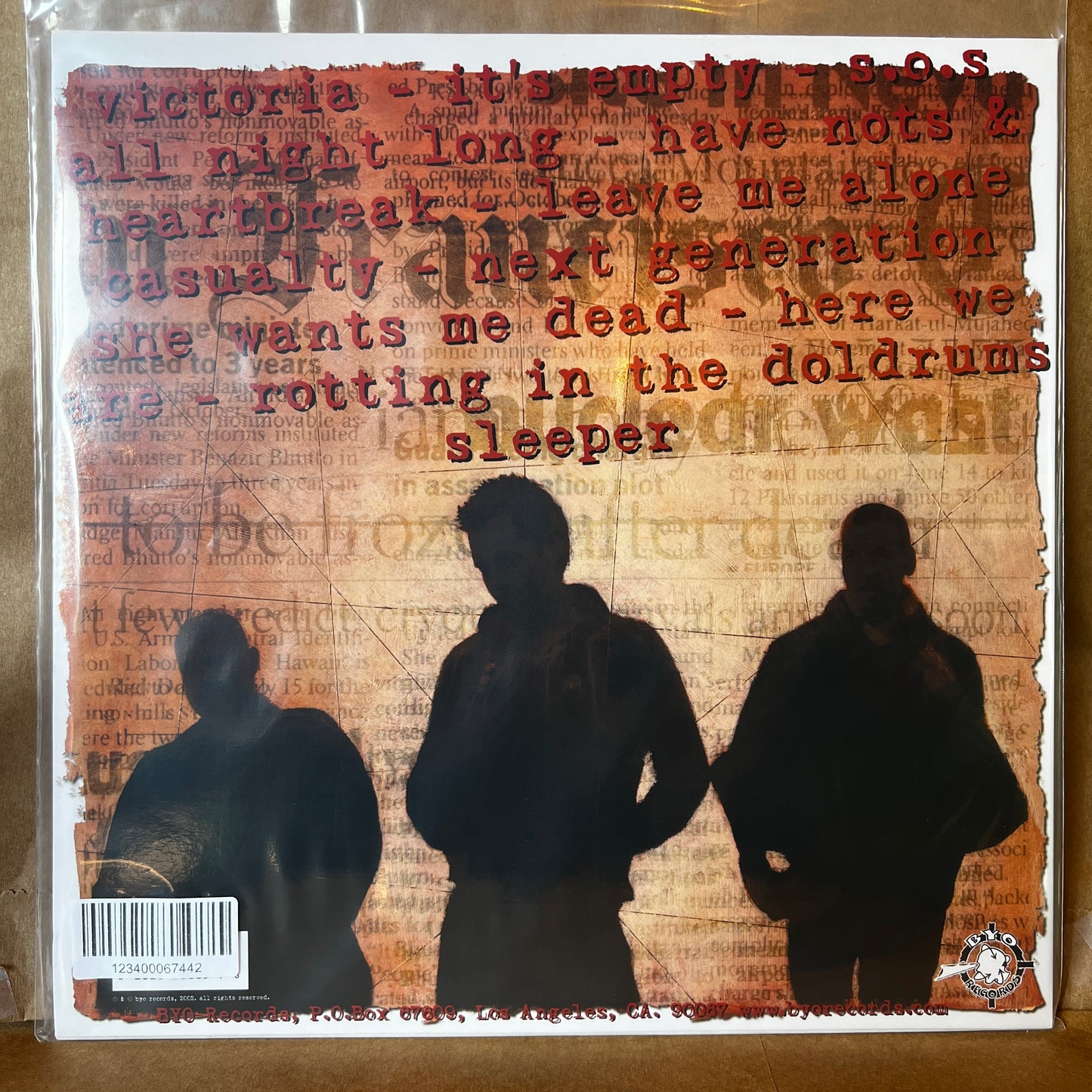 Used Vinyl: One Man Army "Rumors And Headlines" LP (2002 Press)