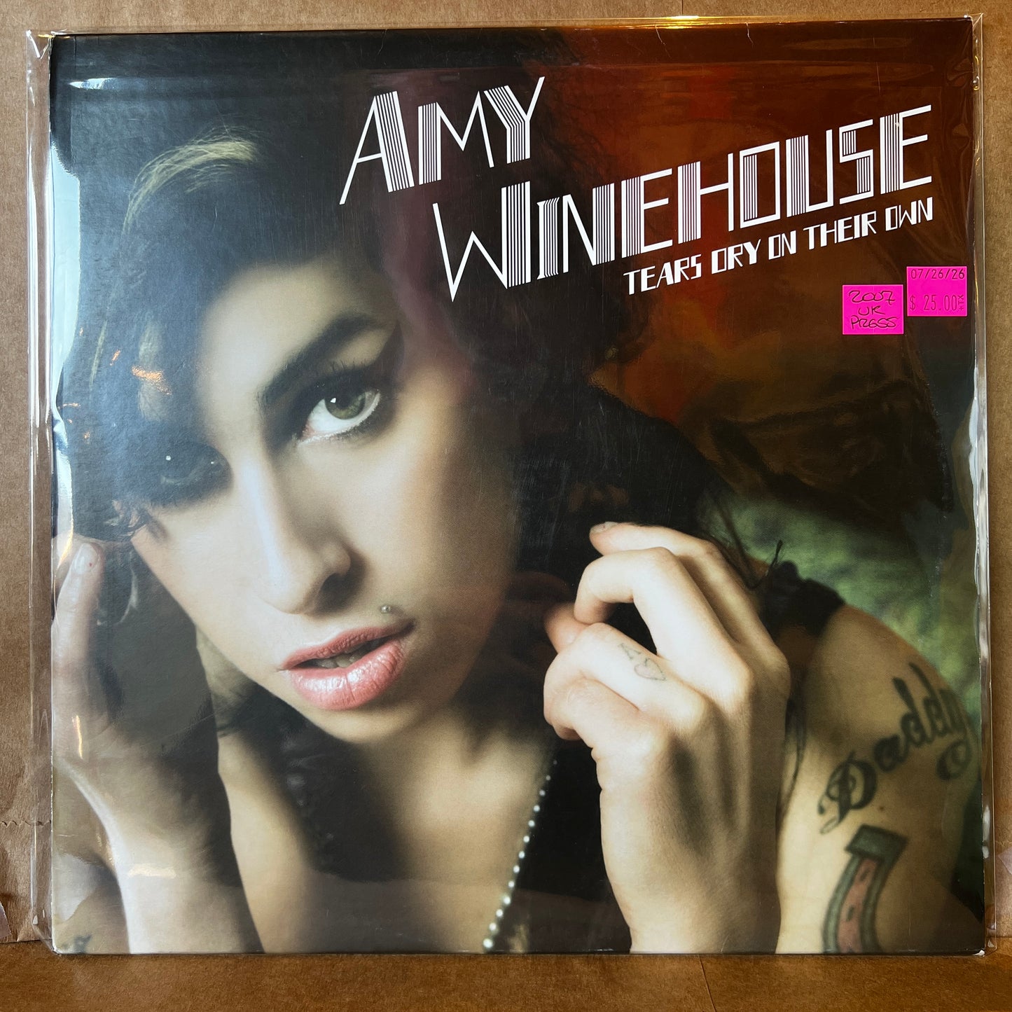 Used Vinyl: Amy Winehouse "Tears Dry On Their Own" 12" (2007 UK Press)