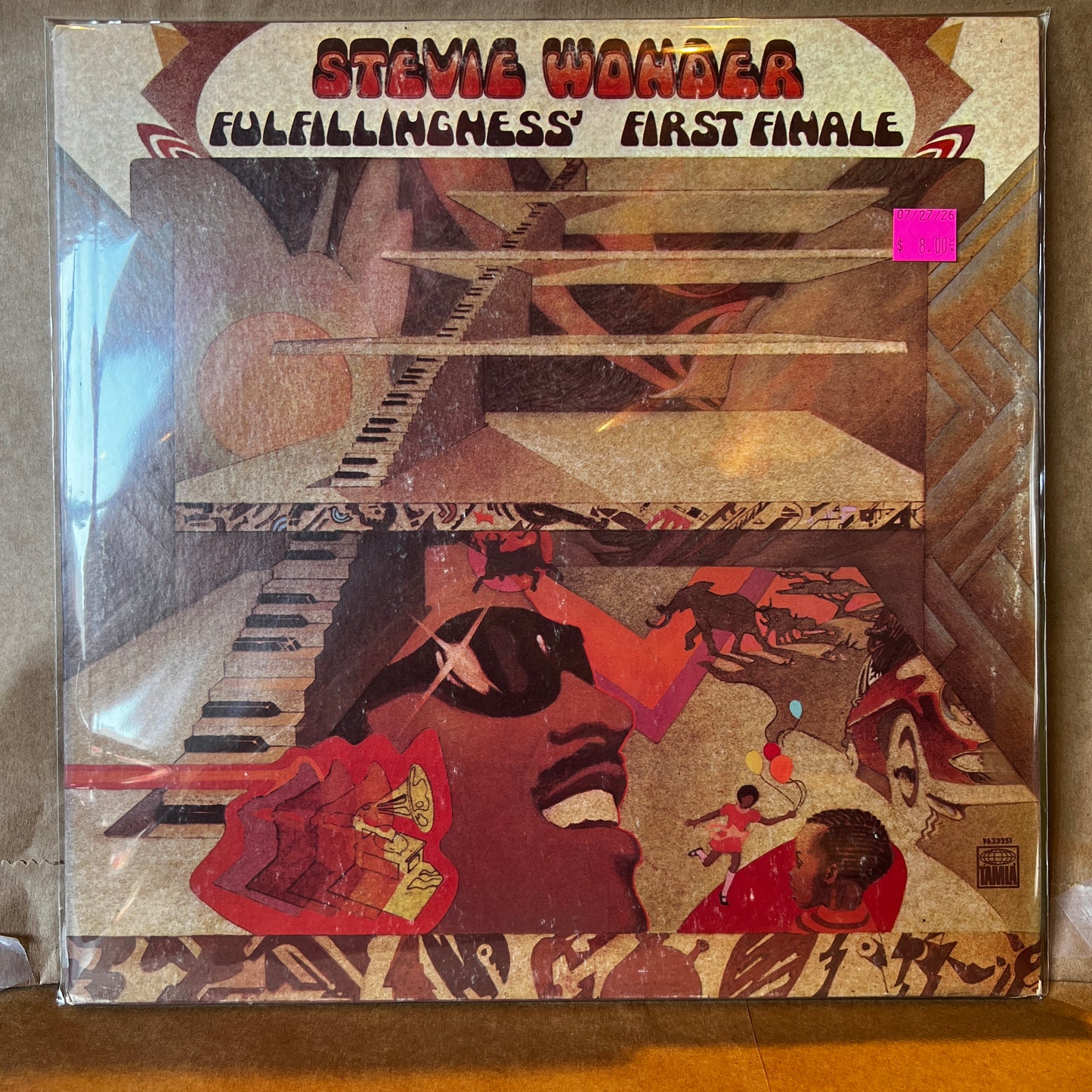 Used Vinyl: Stevie Wonder "Fulfillingness' First Finale" LP