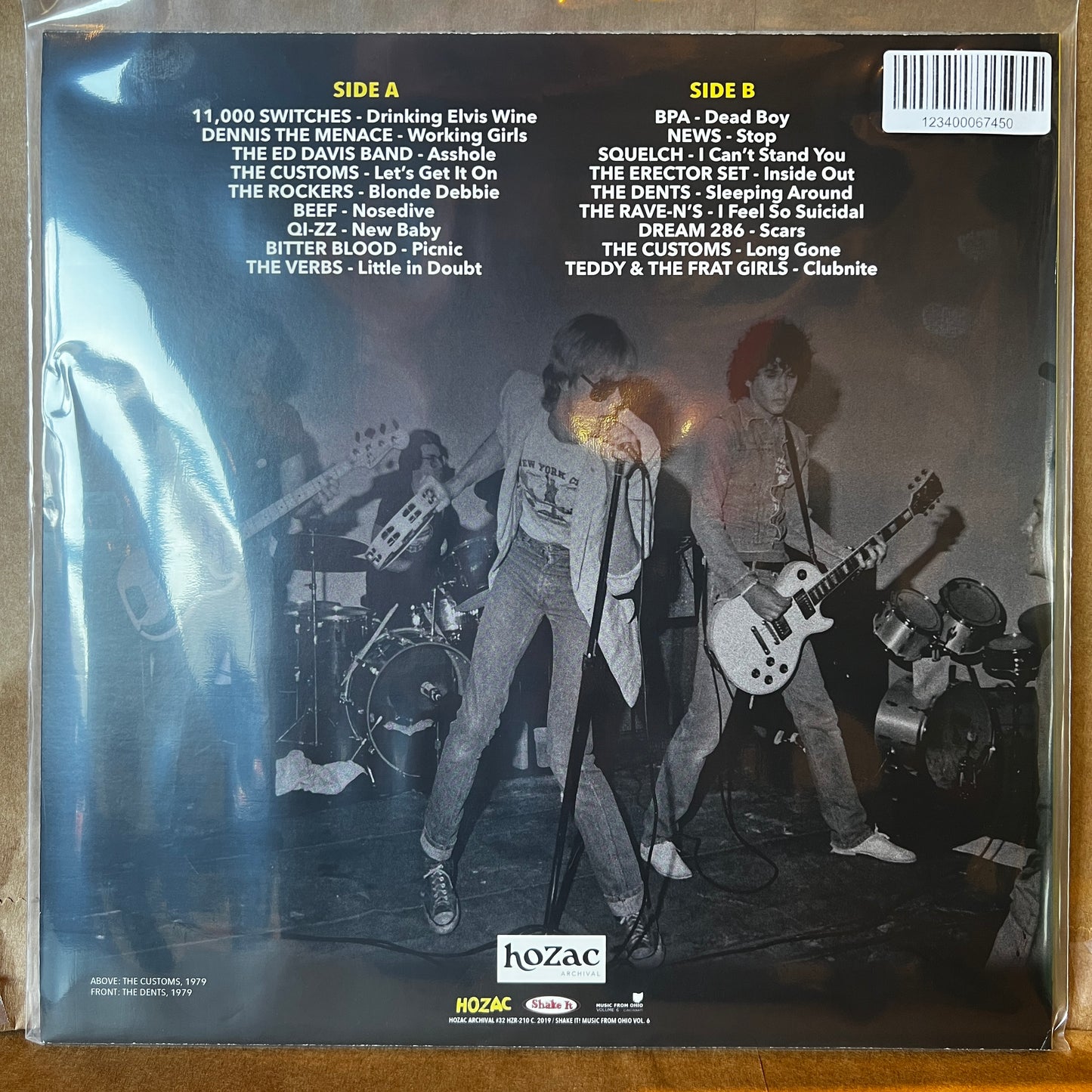 Used Vinyl: V/A - "We're Living In Cincinnati: Punk & Underground Sound From Ohio's Queen City (`1975-1982)" LP