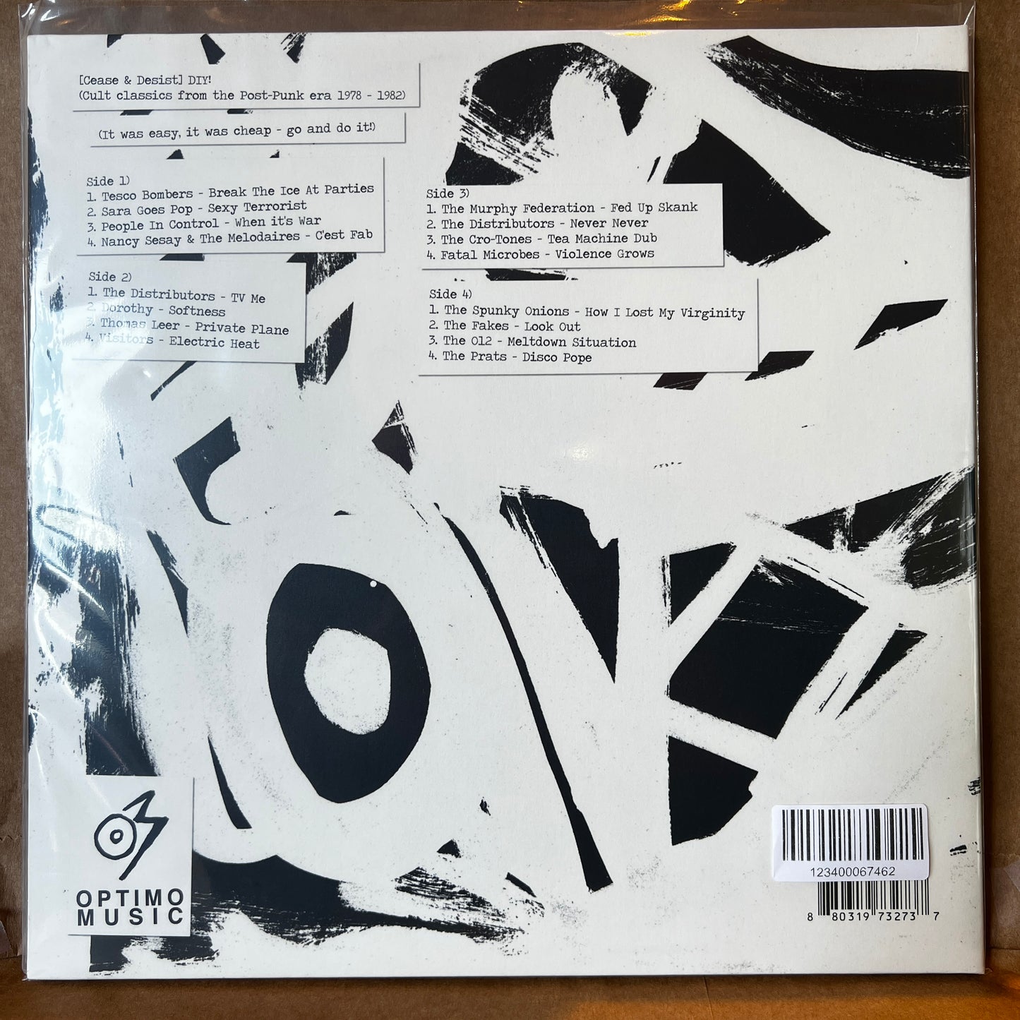 Used Vinyl: V/A - "[Cease & Desist] DIY! - Cult Classics From The Post-Punk Era 1978-82" 2xLP (2015 Press)