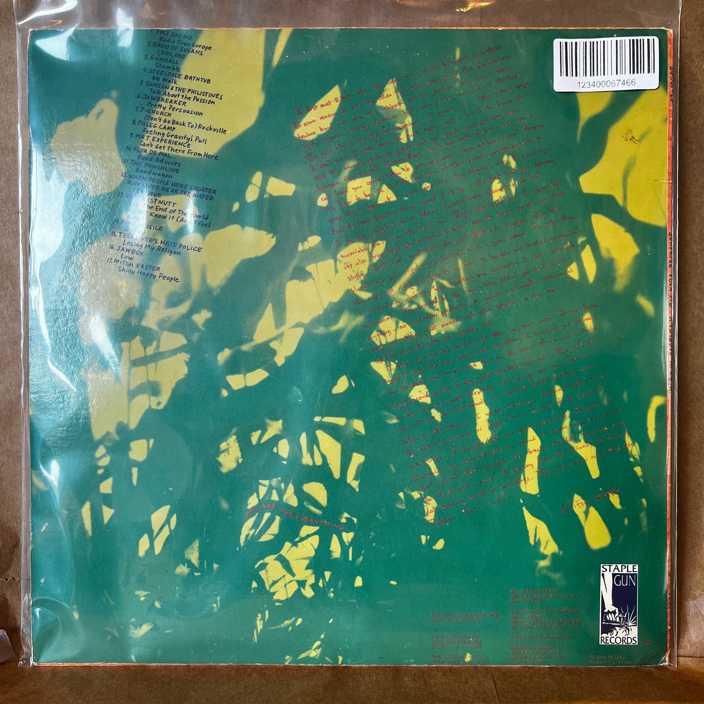 Used Vinyl: V/A - "Surprise Your Pig: A Tribute To R.E.M." LP+7" (1992 Press)