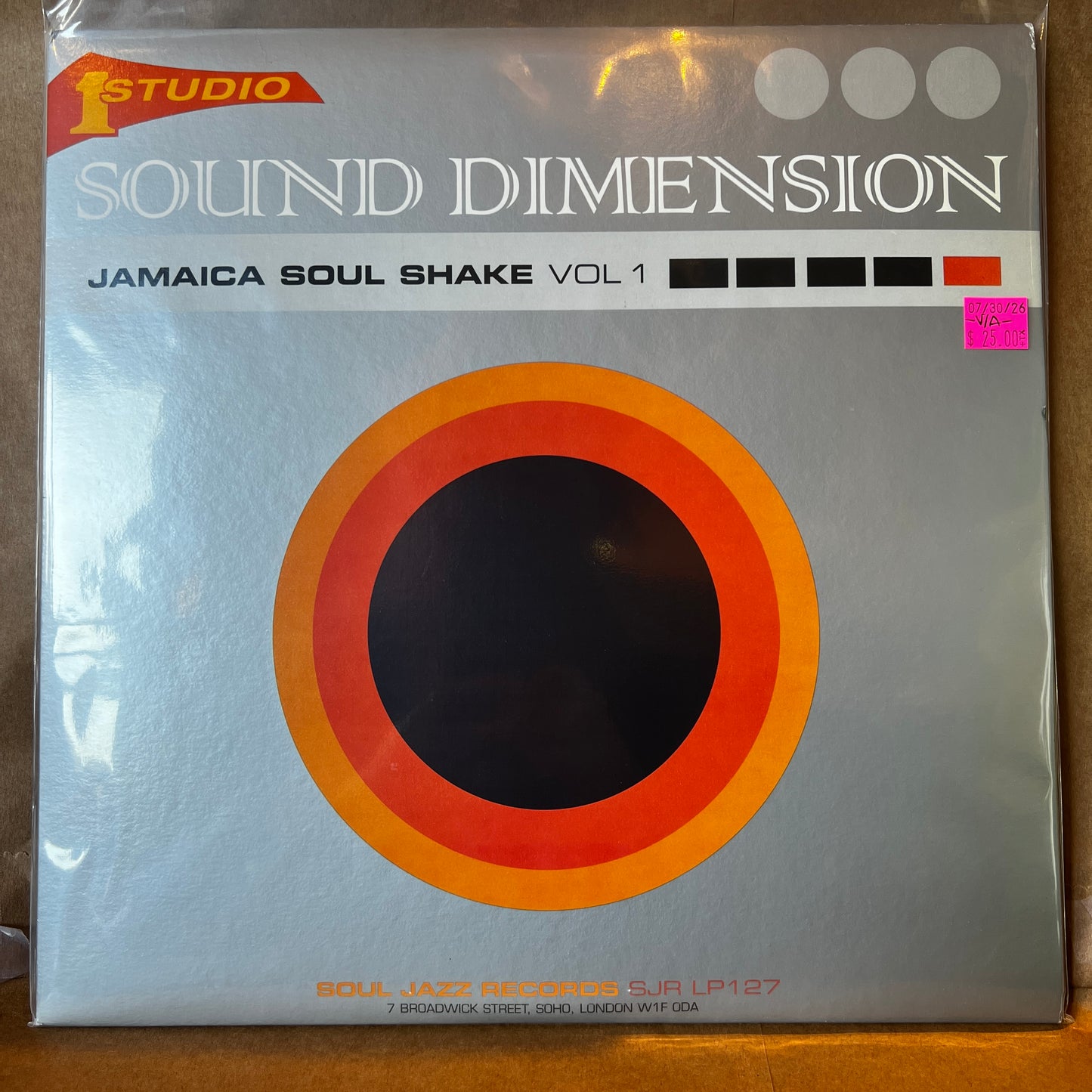 Used Vinyl: V/A - "Sound Dimension ‎– Jamaica Soul Shake Vol 1" 2xLP (2006 UK Press)