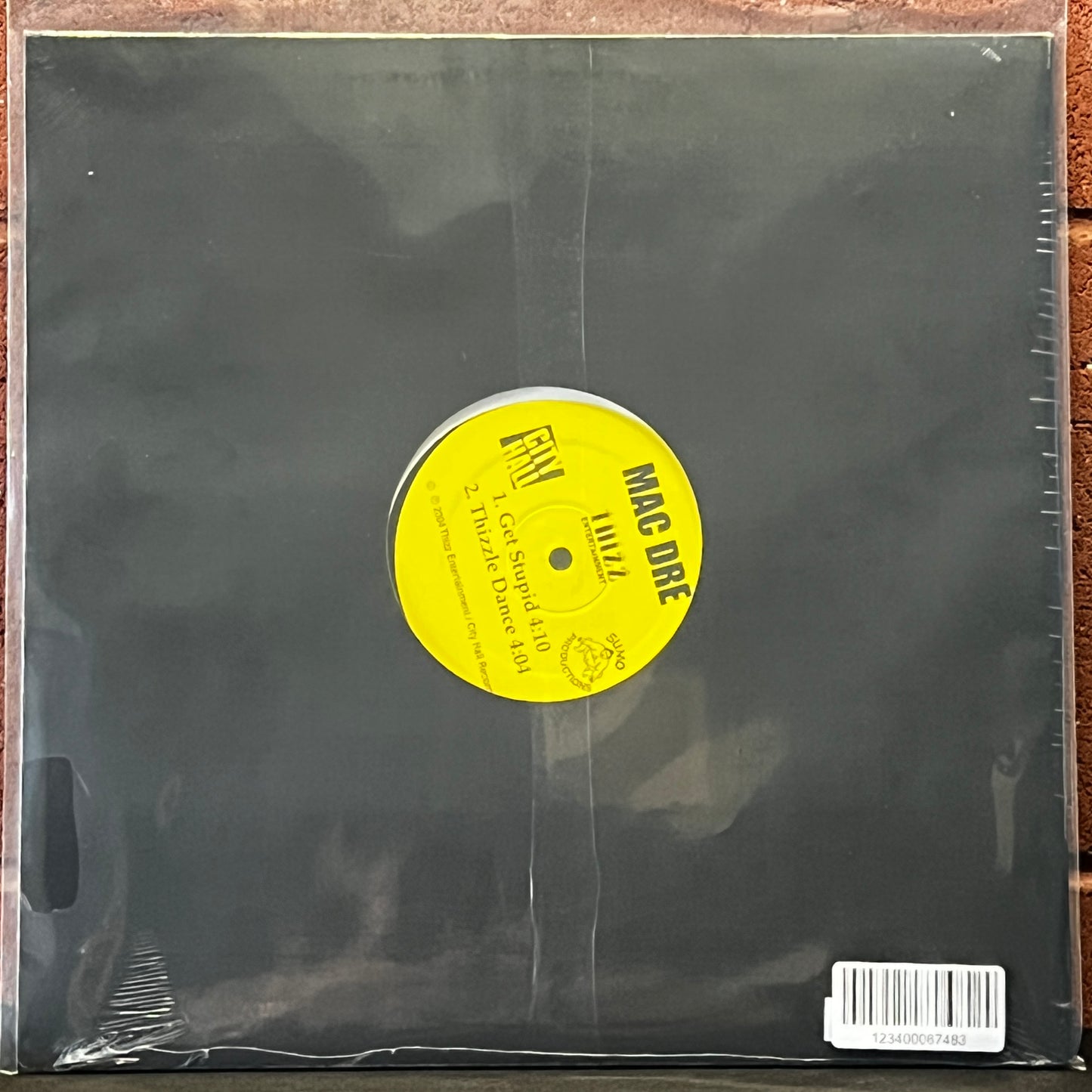 Used Vinyl: Mac Dre "Get Stupid" 12" (2004 Press - Sealed)