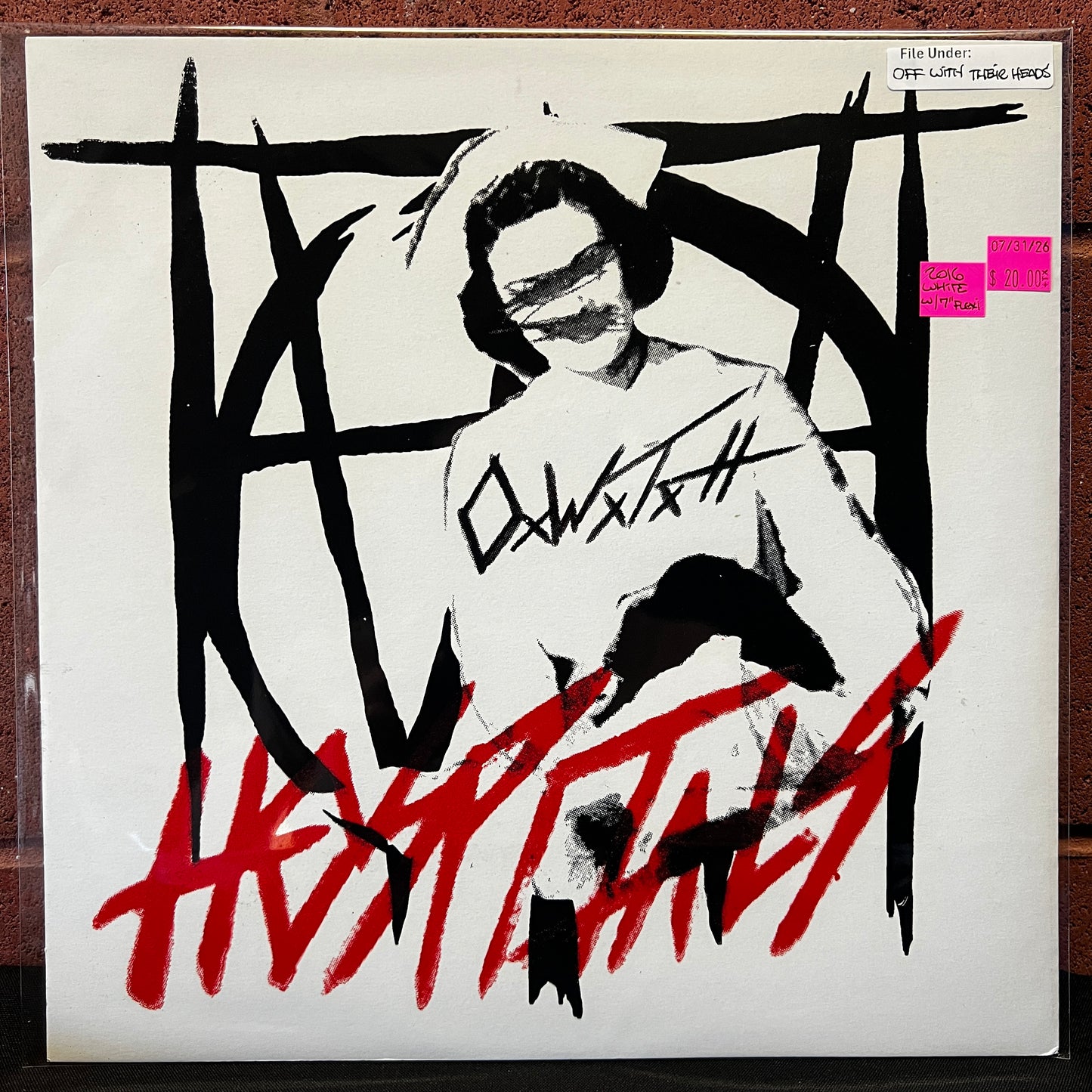 Used Vinyl: Off With Their Heads "Hospitals" LP+7" Flexi (2016 Press - White Vinyl)