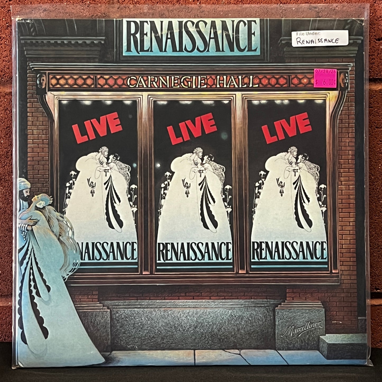 Used Vinyl: Renaissance "Live at Carnegie Hall" 2xLP (1976 Autocoupled pressing)