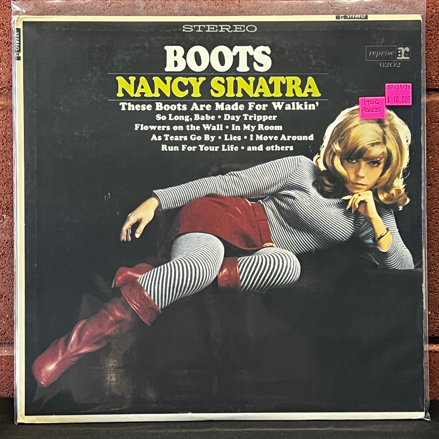 Used Vinyl: Nancy Sinatra "Boots" LP (1966 Press)