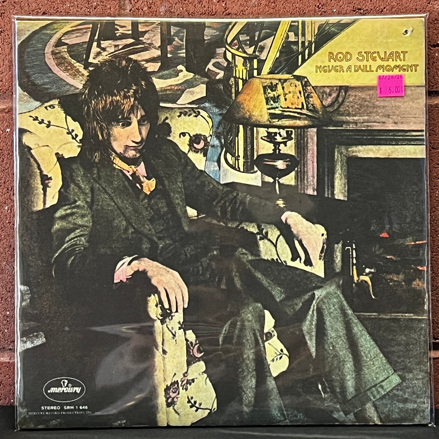 Used Vinyl: Rod Stewart "Never A Dull Moment" LP (70's US pressing)