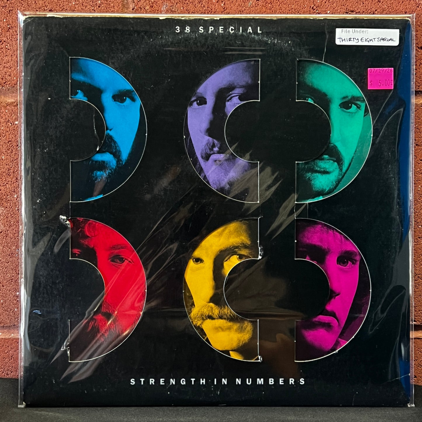 Used Vinyl: 38 Special "Strength In Numbers" LP (Die Cut Cover)