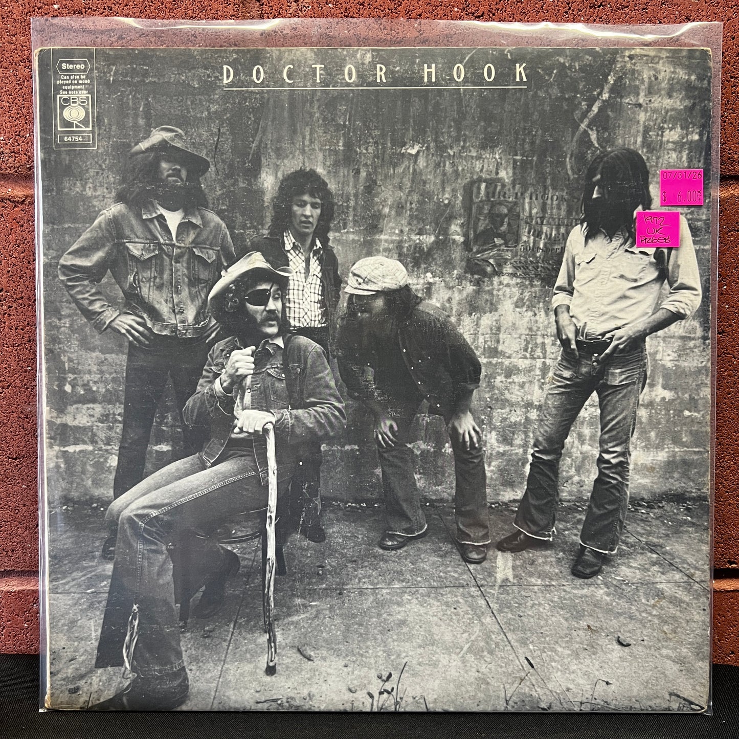 Used Vinyl: Doctor Hook And The Medicine Show "Doctor Hook" LP (1972 UK Press)