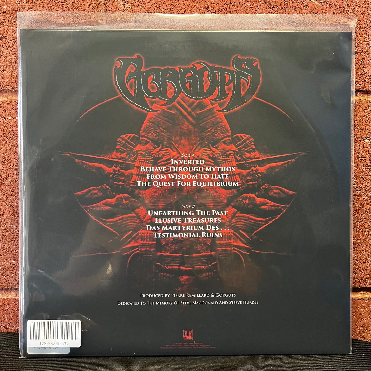 Used Vinyl: Gorguts "From Wisdom To Hate" LP (2015 German Press)