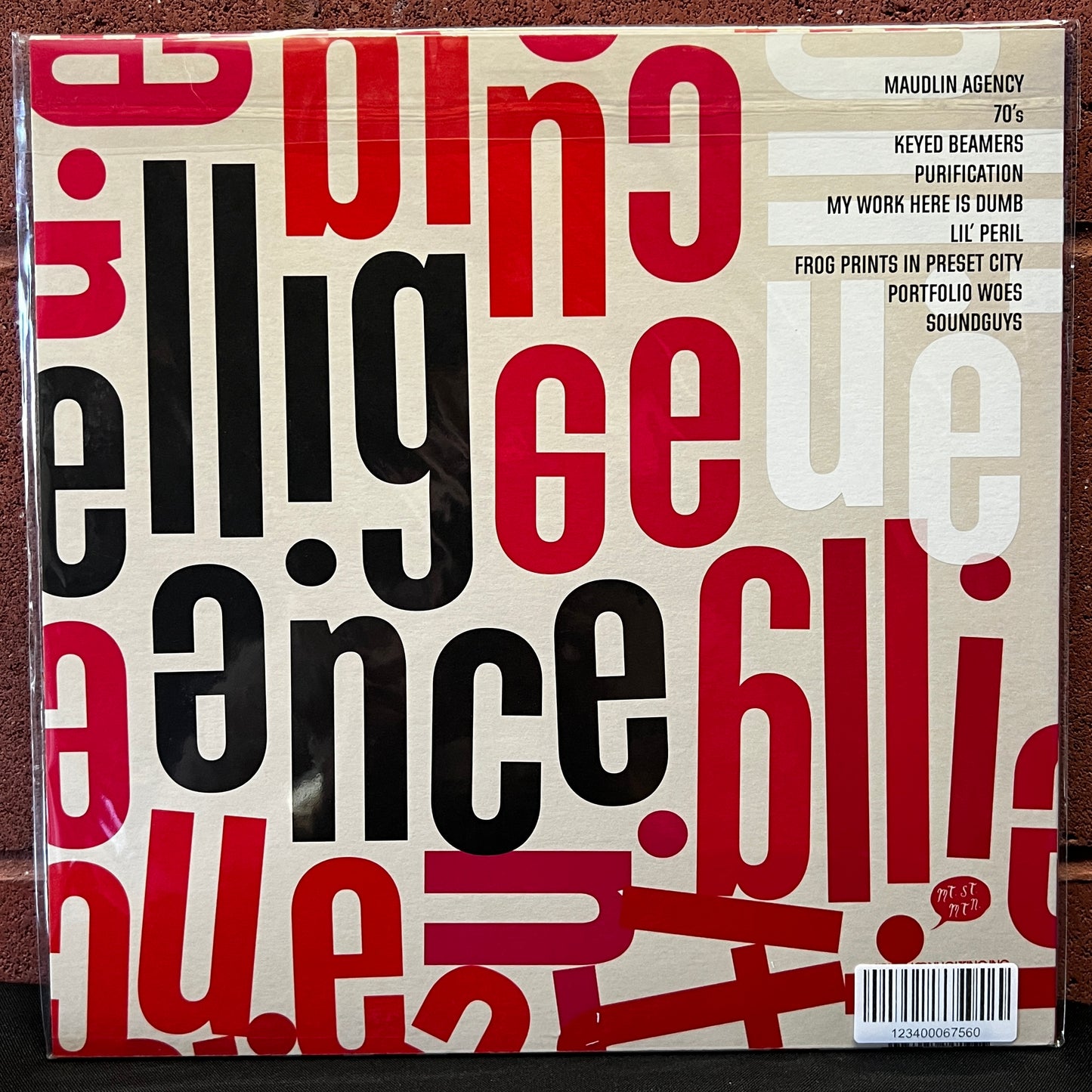Used Vinyl: The Intelligence "Lil' Peril" LP (2022 Press - Red Vinyl)