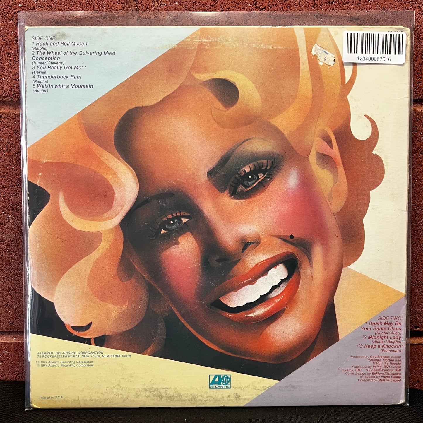 Used Vinyl: Mott The Hoople "Rock And Roll Queen" LP (1974 Press)