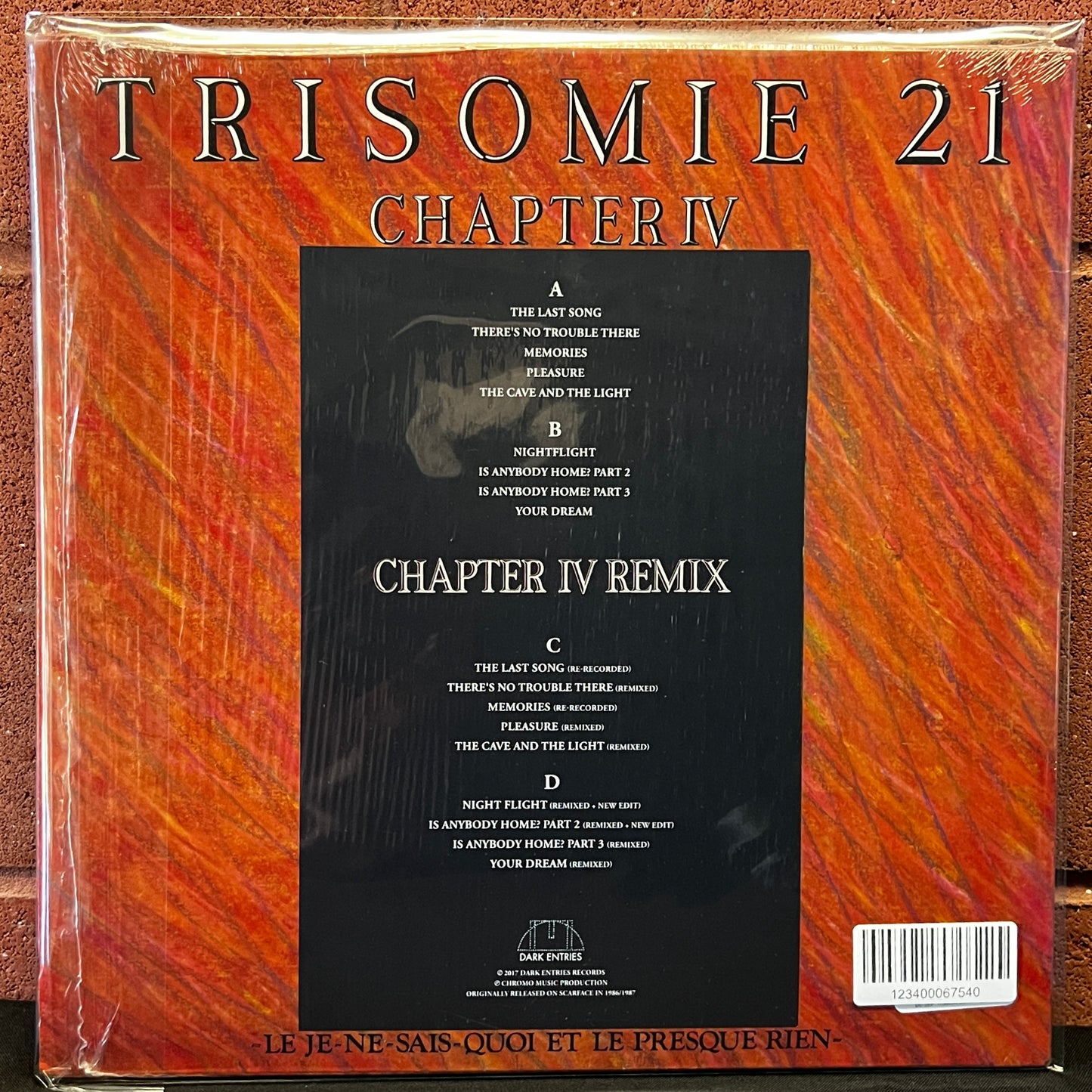 Used Vinyl: Trisomie 21 "Chapter IV" 2xLP (2017 Press)