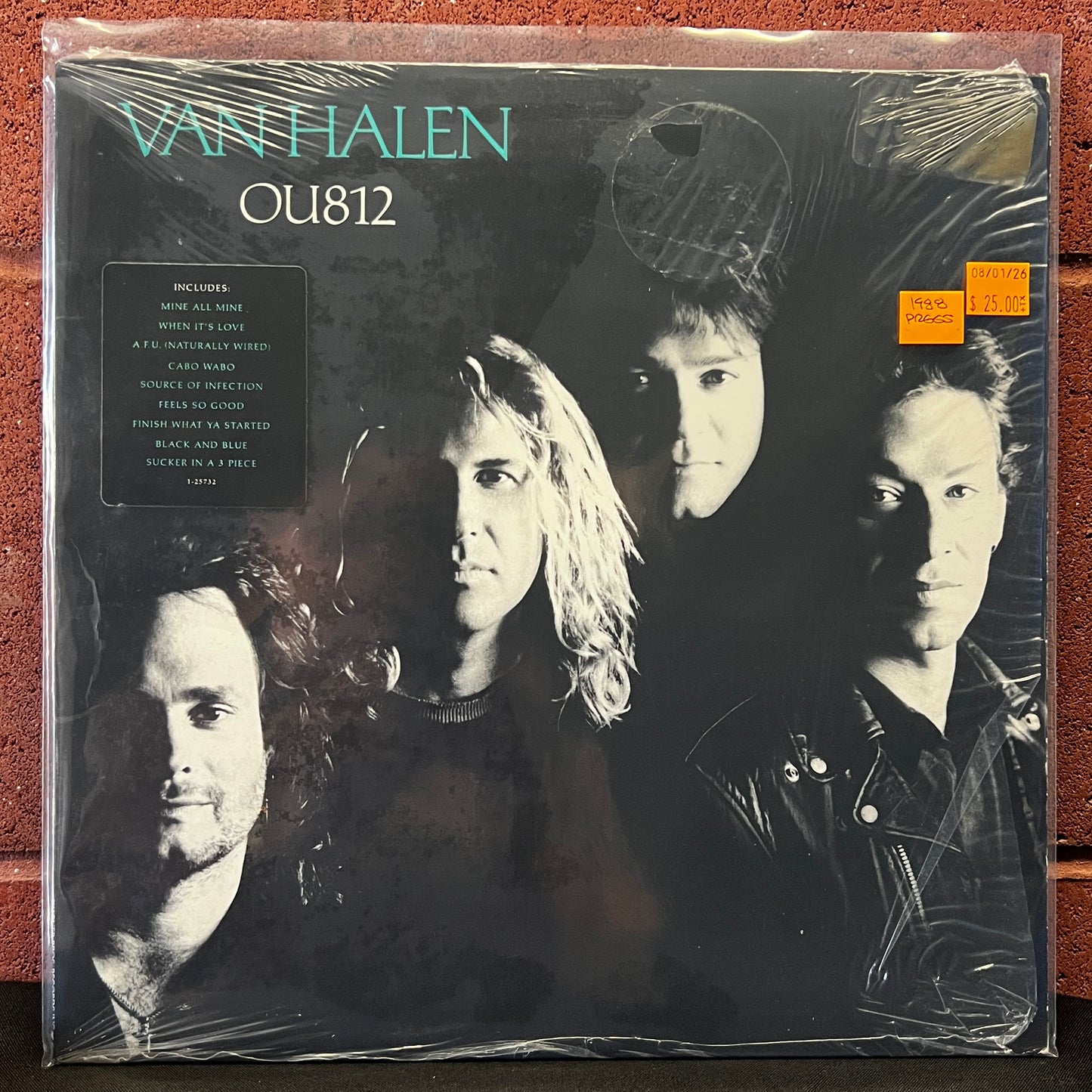 Used Vinyl: Van Halen ‎"OU812" LP (1988 Press w/Hype)