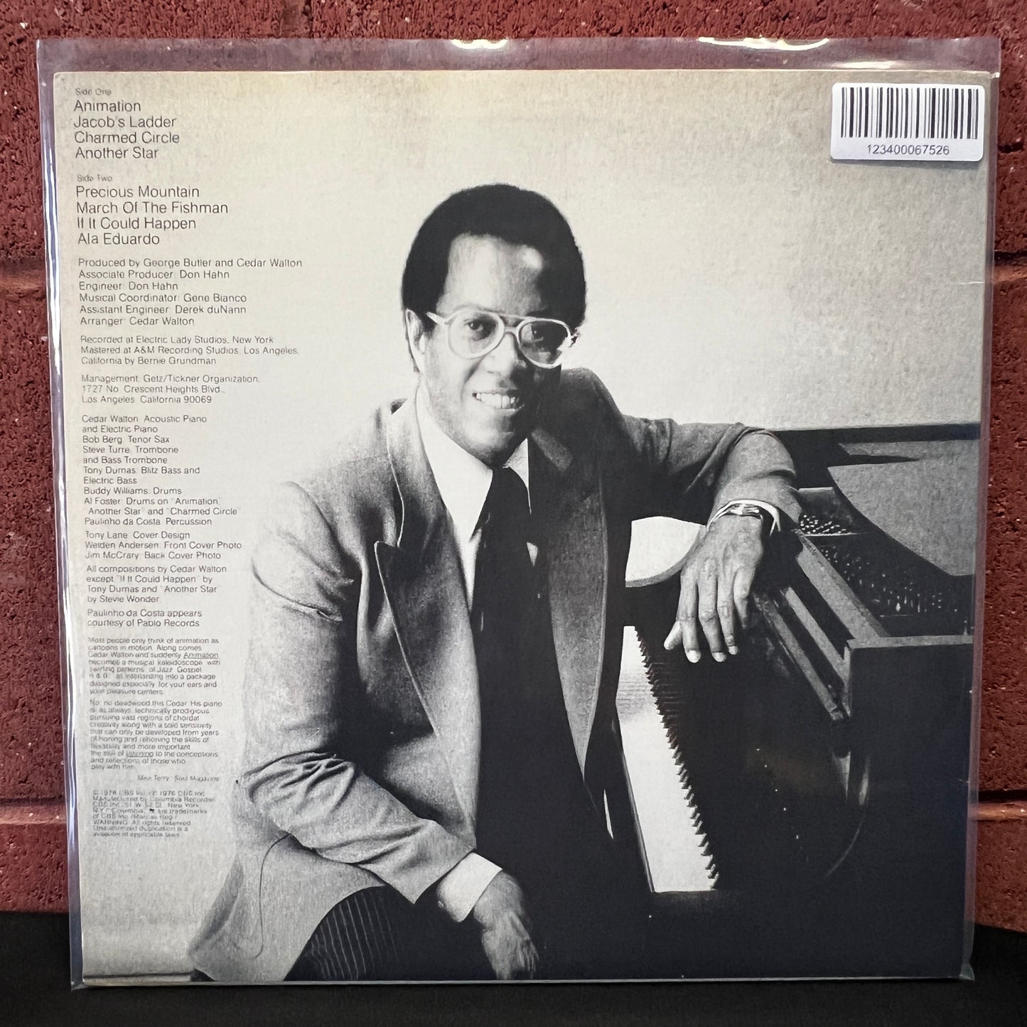 Used Vinyl: Cedar Walton ‎"Animation" LP (1978 Press)