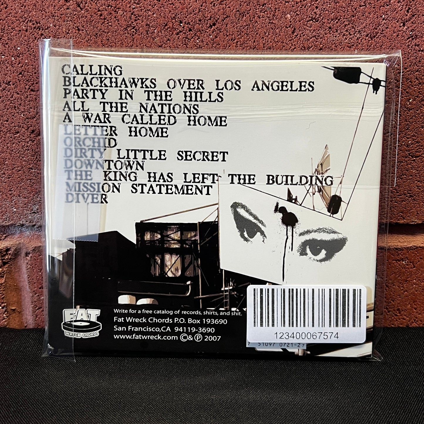 Used CD: Strung Out "Blackhawks Over Los Angeles" CD