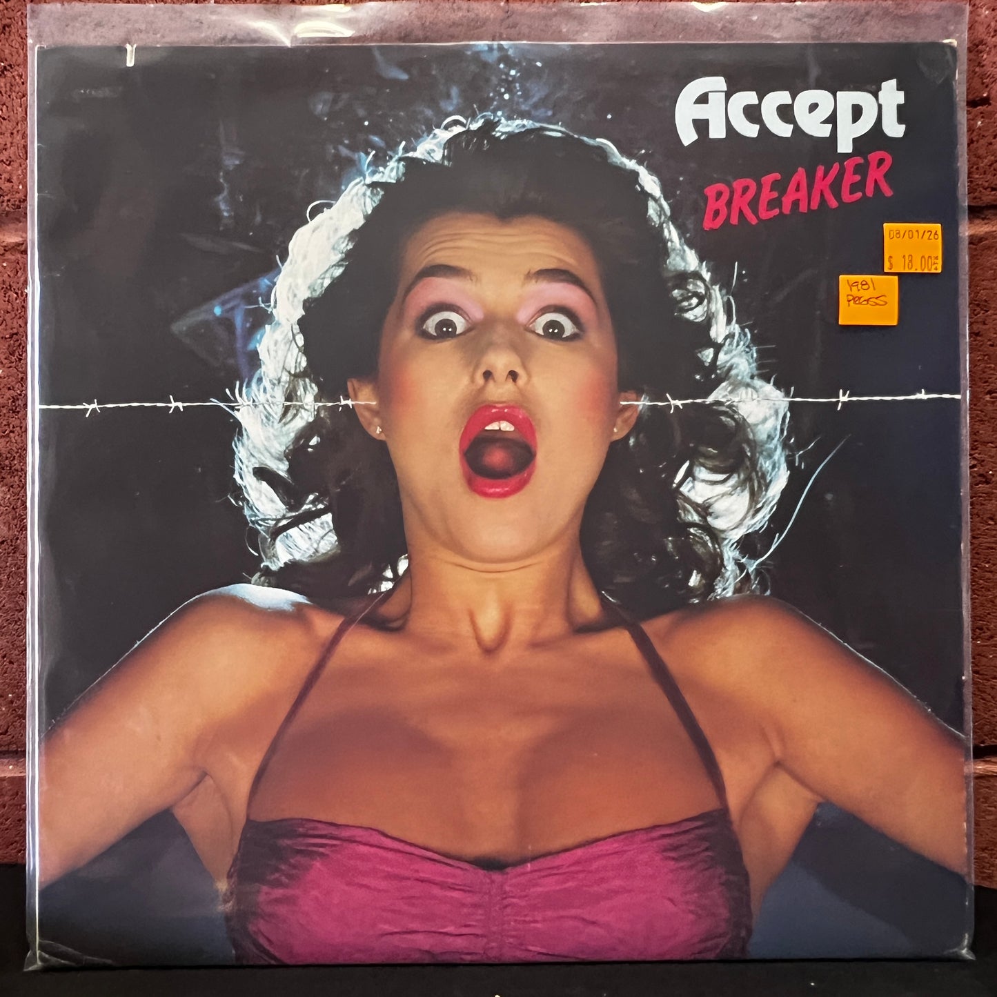 Used Vinyl: Accept "Breaker" LP (1981 Press)