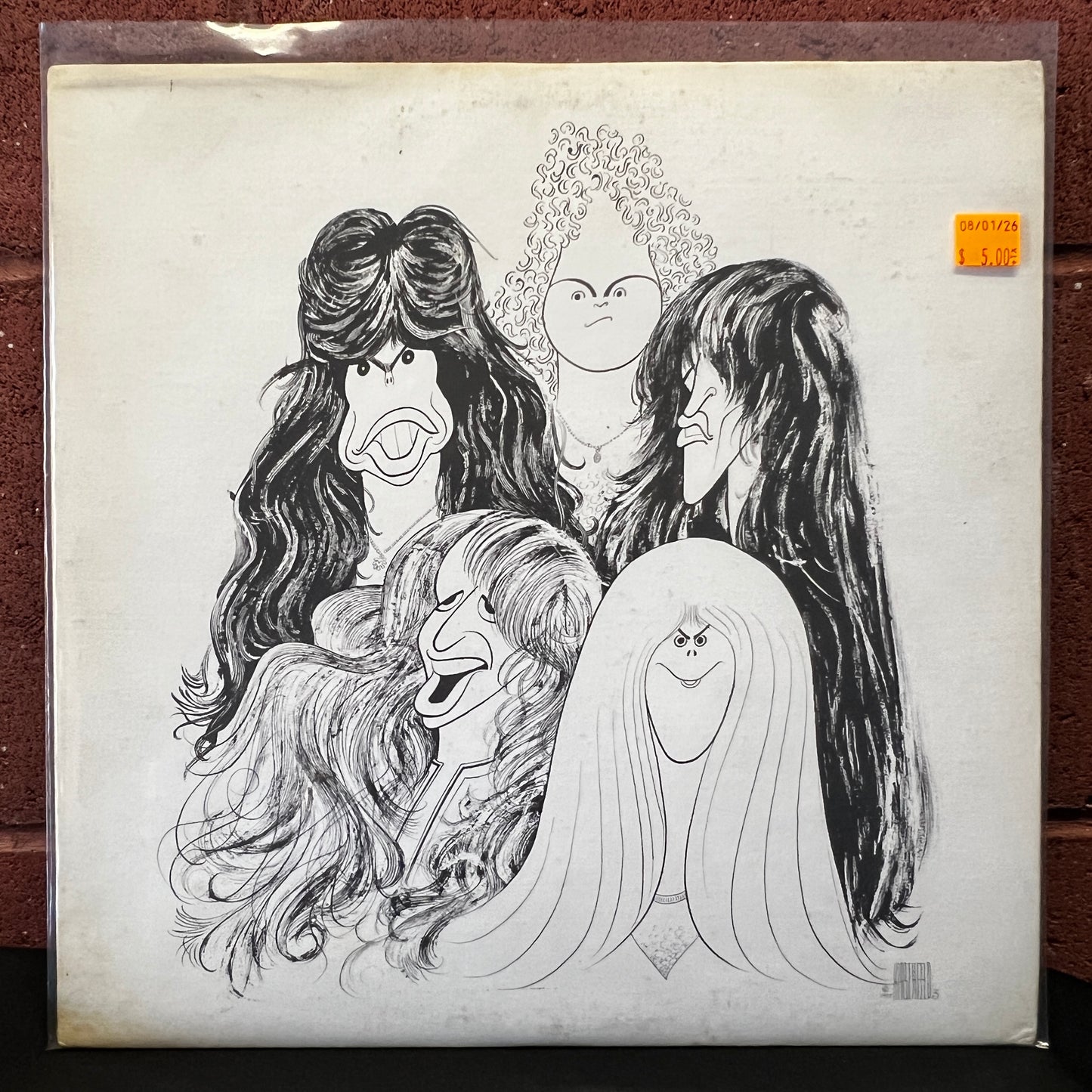 Used Vinyl: Aerosmith "Draw The Line" LP (1977 Press)