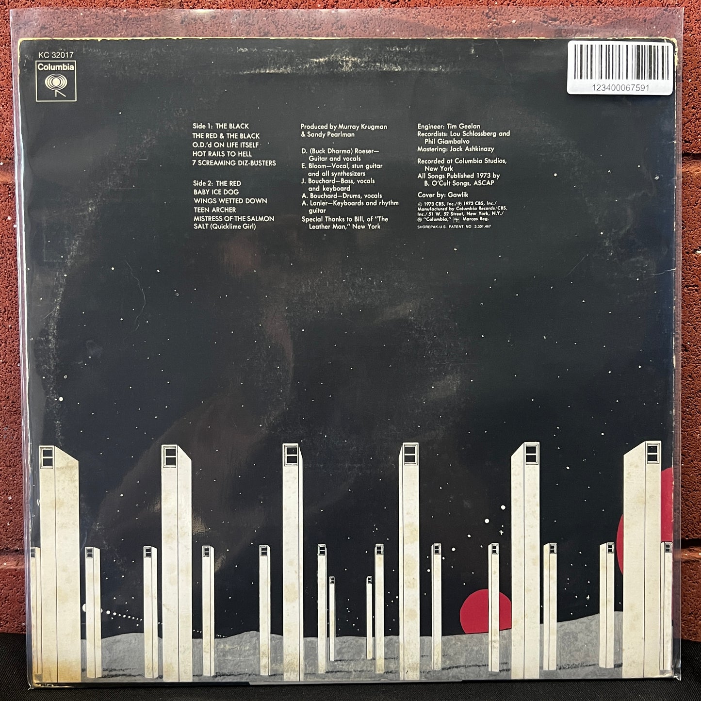 Used Vinyl: The Blue Öyster Cult "Tyranny And Mutation" LP (1973 Press)