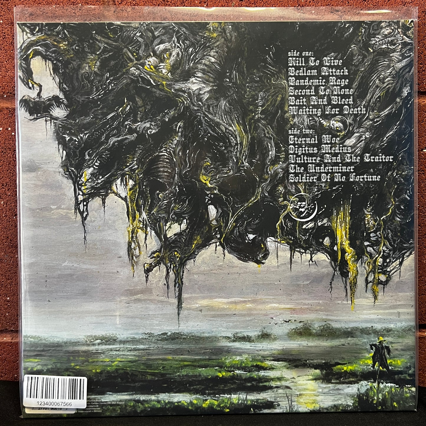 Used Vinyl: Entombed A.D. "Back To The Front" LP (2014 Press - Blue Vinyl)