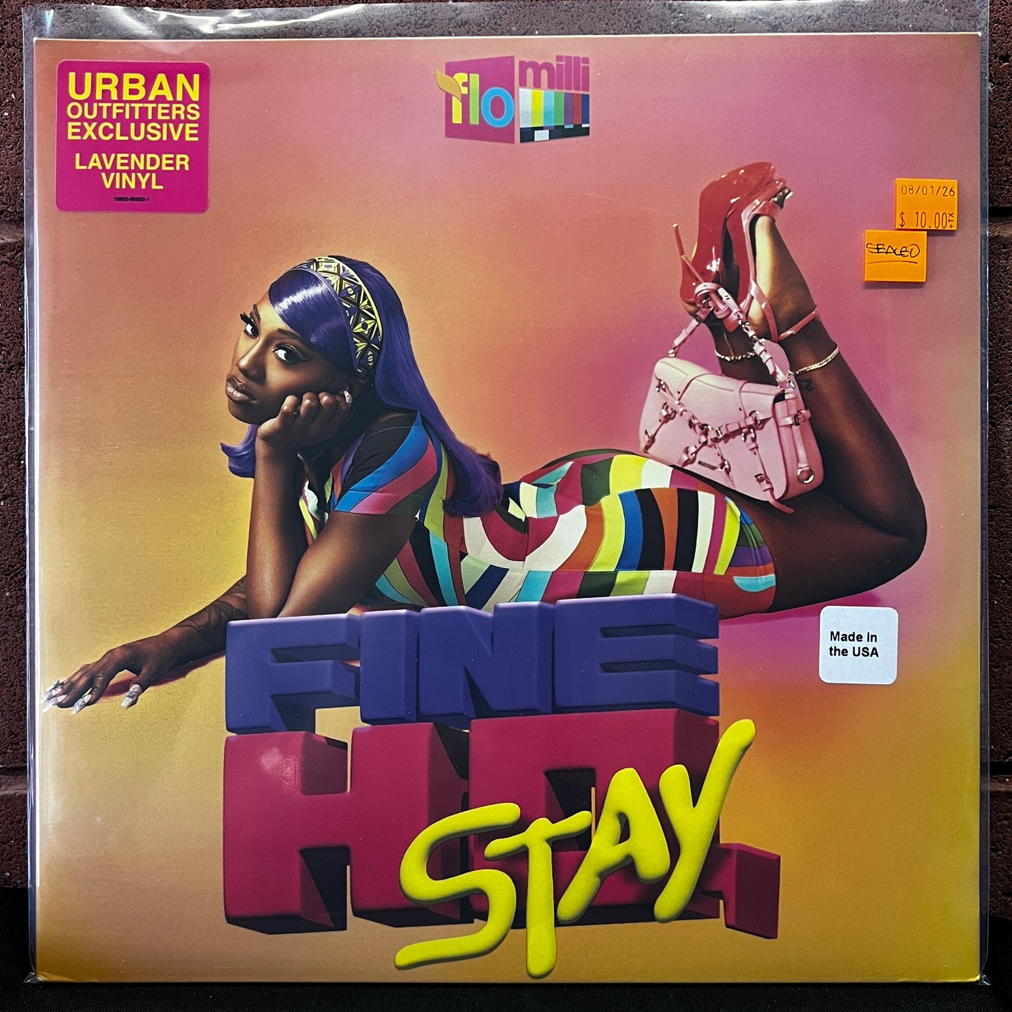Used Vinyl: Flo Milli "Fine Ho, Stay" LP (2025 Press - Lavender Vinyl - Sealed)