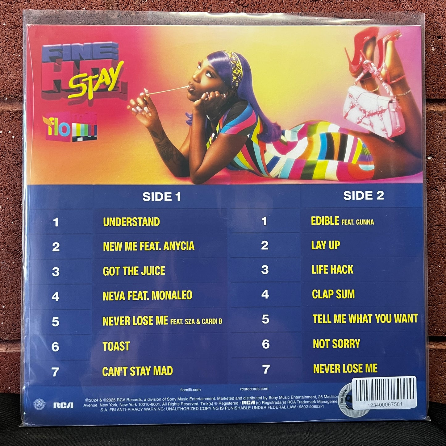 Used Vinyl: Flo Milli "Fine Ho, Stay" LP (2025 Press - Lavender Vinyl - Sealed)