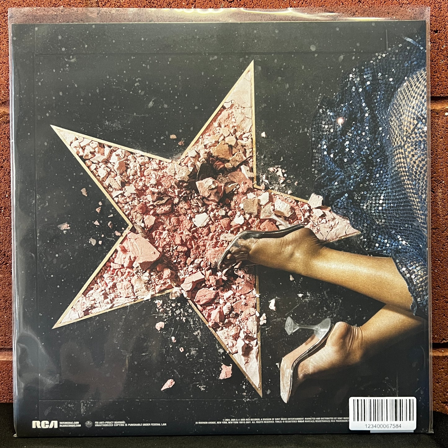 Used Vinyl: Tate McRae "So Close To What" LP (2025 Press - Orange Dreamcicle Vinyl)