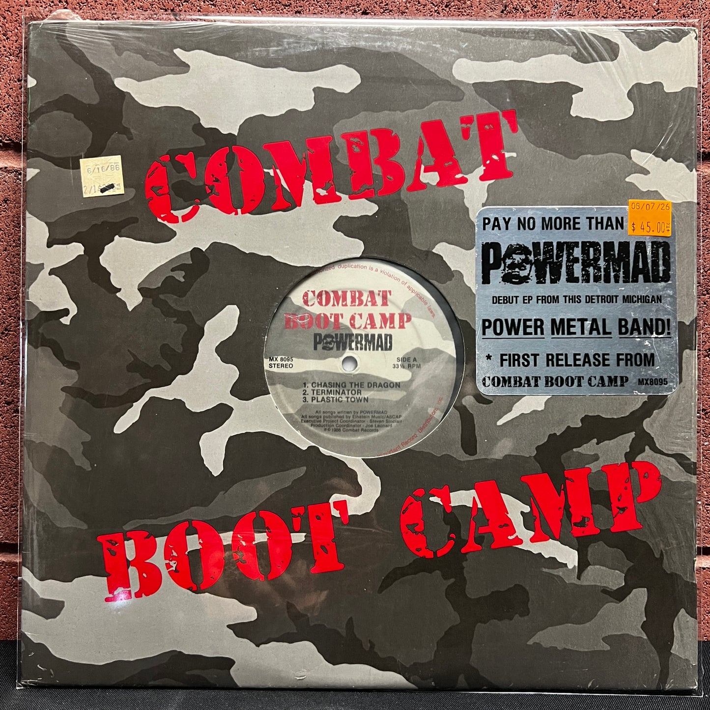 Used Vinyl: Powermad "Powermad" 12" EP (In open shrink)