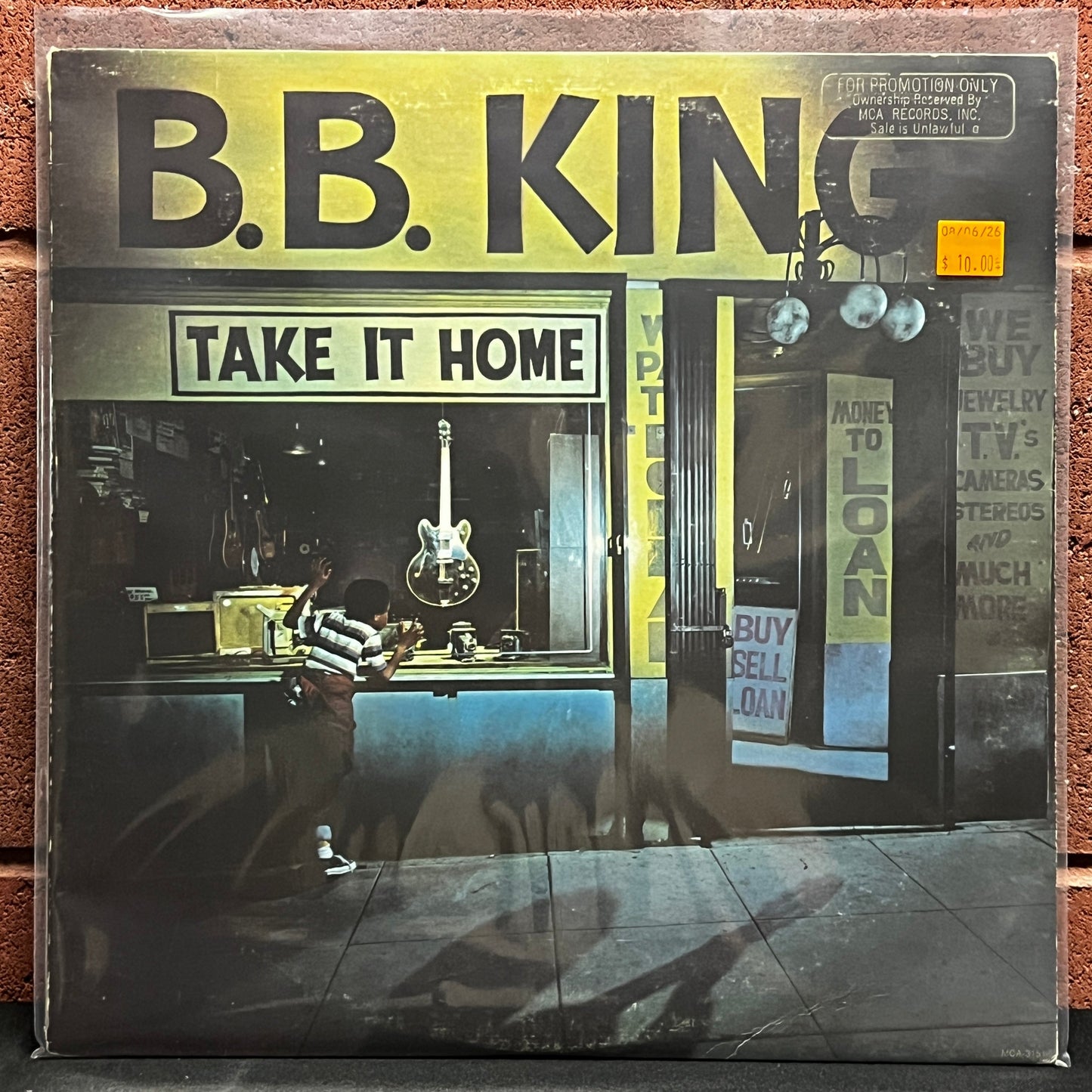 Used Vinyl: B.B. King "Take It Home" LP (Promo stamp)
