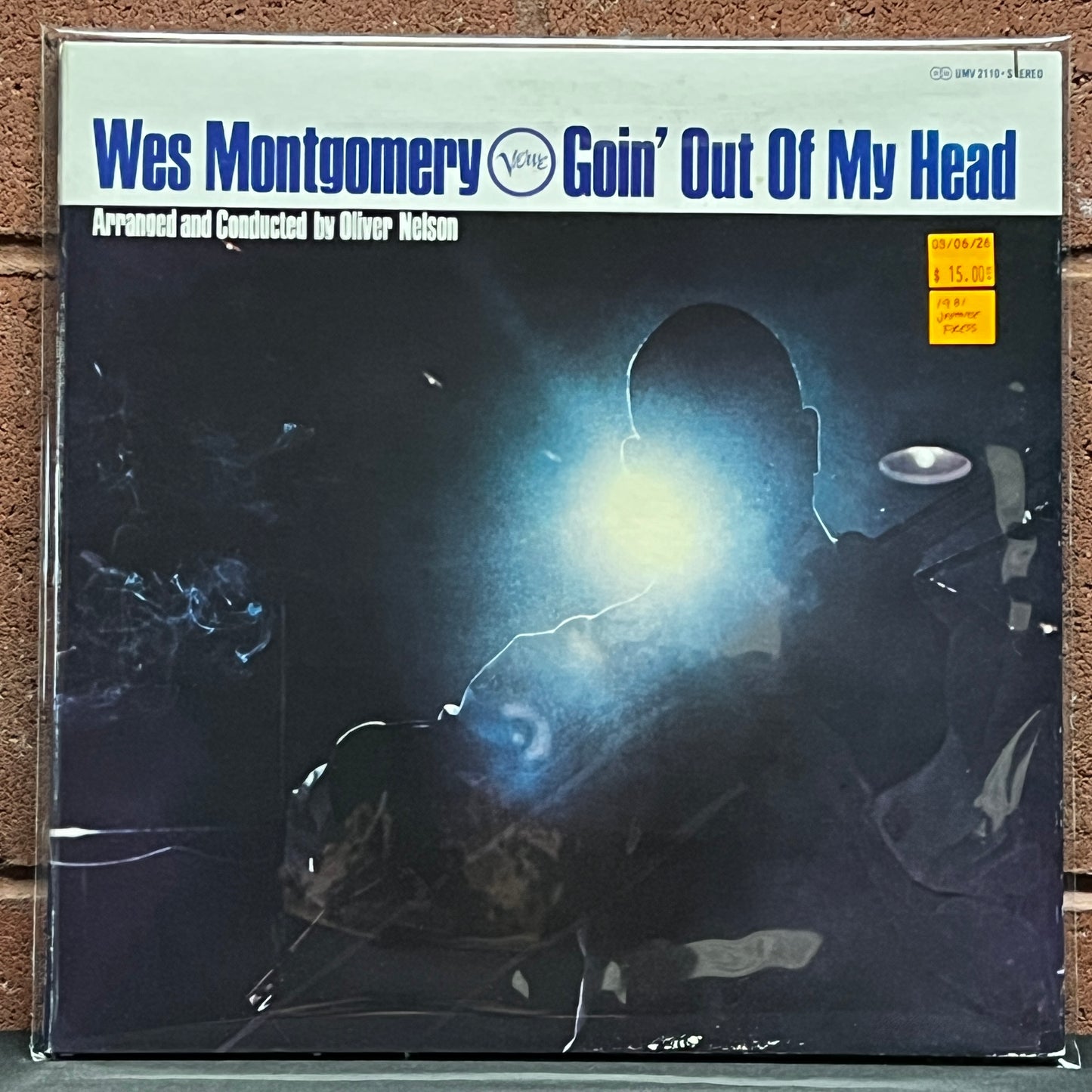 Used Vinyl: Wes Montgomery "Goin' Out of My Head" LP (1981 Japanese press)