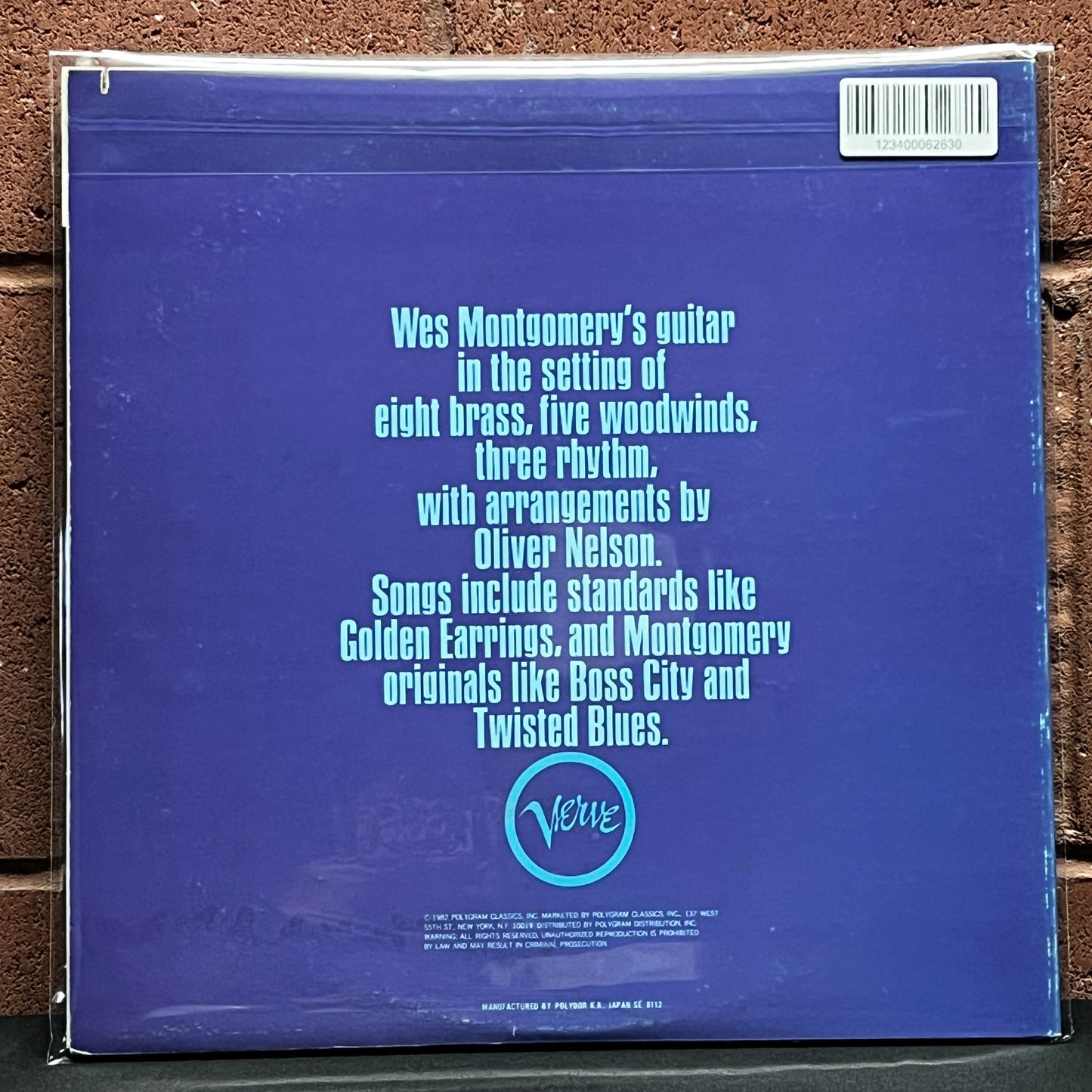 Used Vinyl: Wes Montgomery "Goin' Out of My Head" LP (1981 Japanese press)