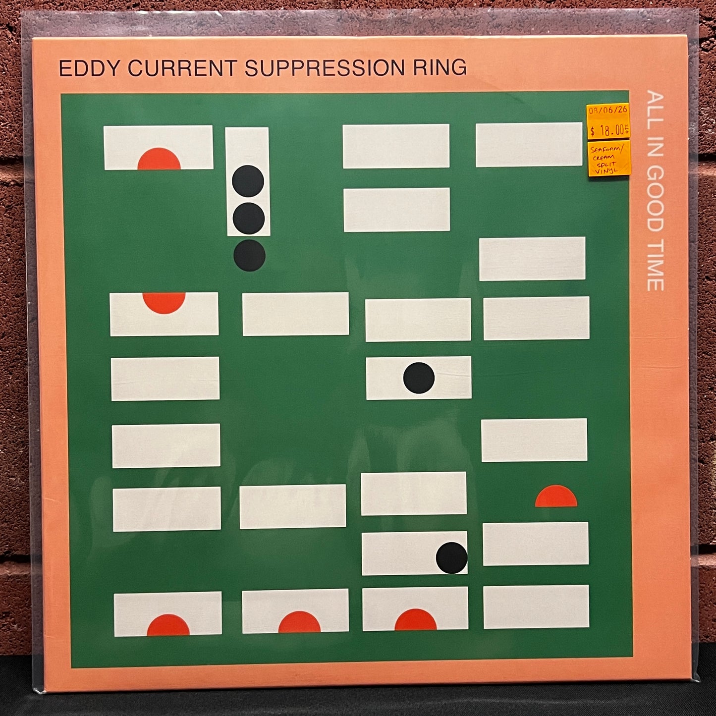 Used Vinyl: Eddy Current Suppression Ring "All In Good Time" LP (Seafoam Split vinyl)