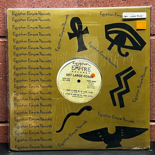 Used Vinyl: Get Large Posse "Large Is How We're Livin" 12" Single